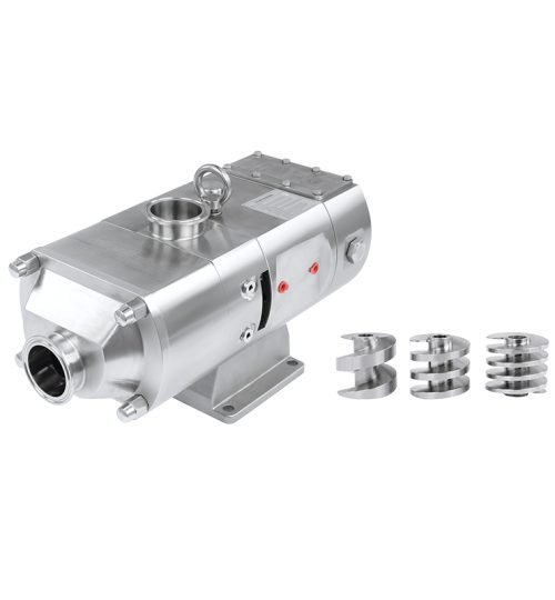 Bidirectional reversible operation, high and lowviscosity, no pulse, high pressure, Solutions for non-damagedand flexible conveying of various materials including granule